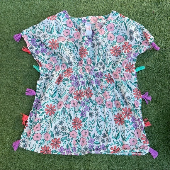 Cat & Jack Beach swim Coverup size medium pool summer Preowned - Picture 1 of 4